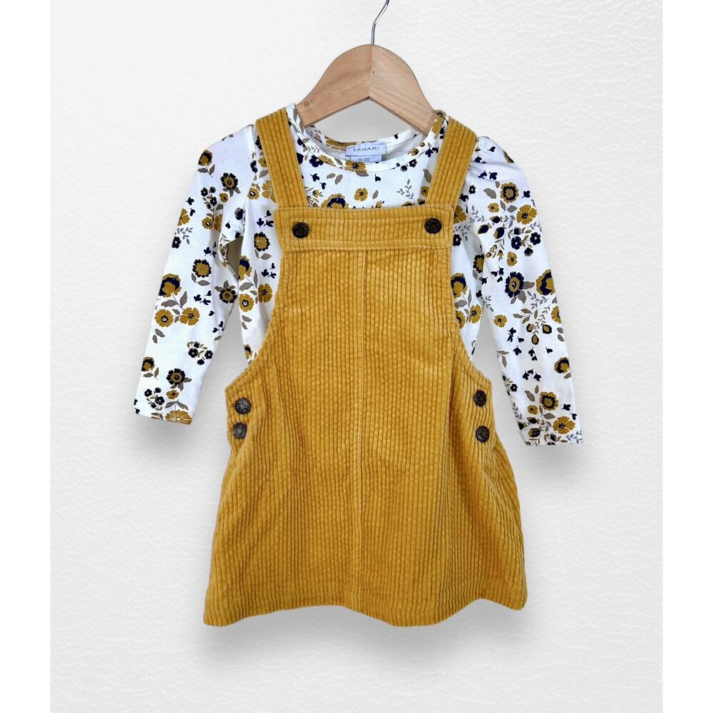 NWT Tahari Corduroy Jumper & Top, Size 24 Months - Picture 1 of 6